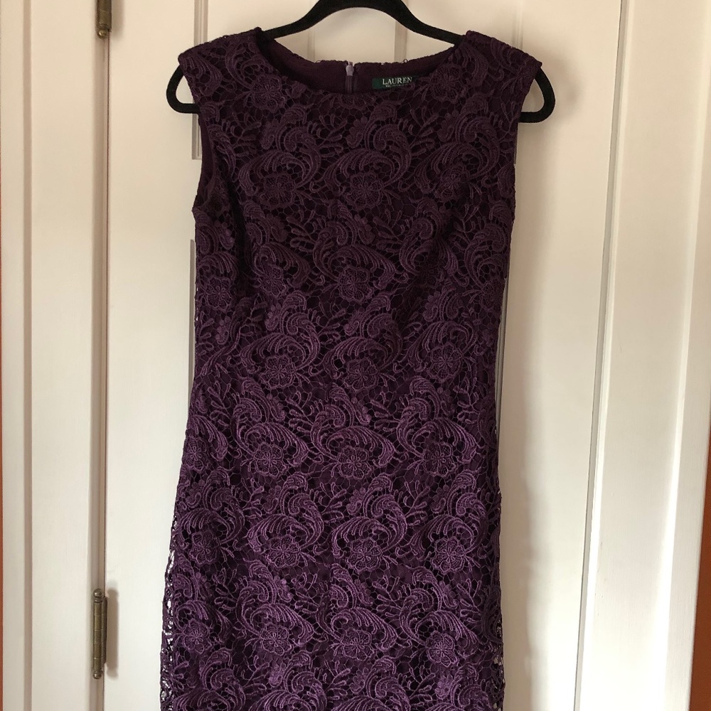 Lauren Dress by Ralph Lauren Size 4 Purple
